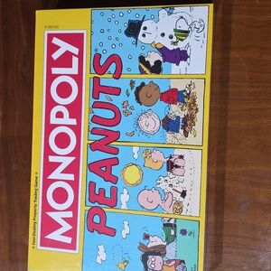 Peanuts Monopoly Game Sealed NWT